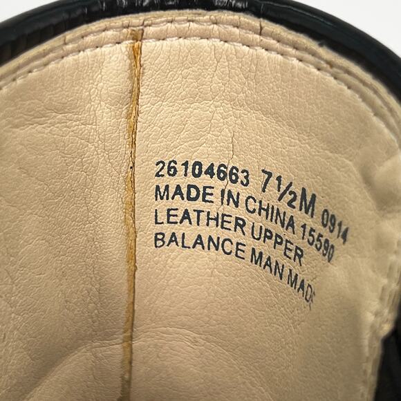 Clarks x Orla Kiely Ponyhair Chelsea Boots Black Leather Booties - Picture 4 of 12